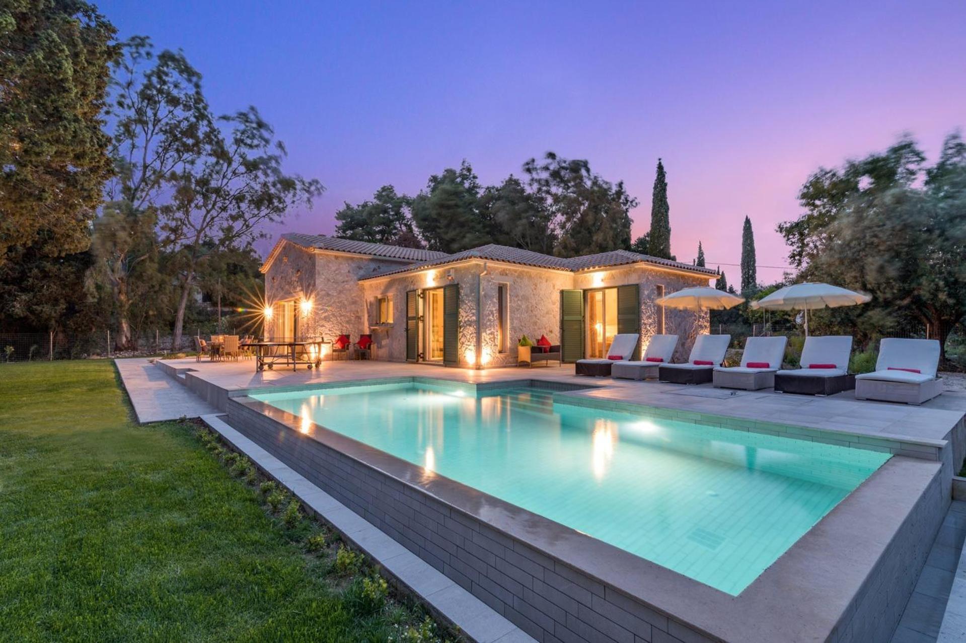 Astarte Villas - Laalu Private Villa With Pool Koukounariá Extérieur photo