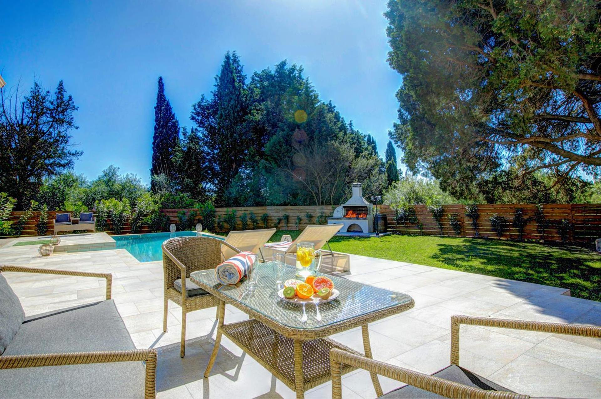 Astarte Villas - Laalu Private Villa With Pool Koukounariá Extérieur photo